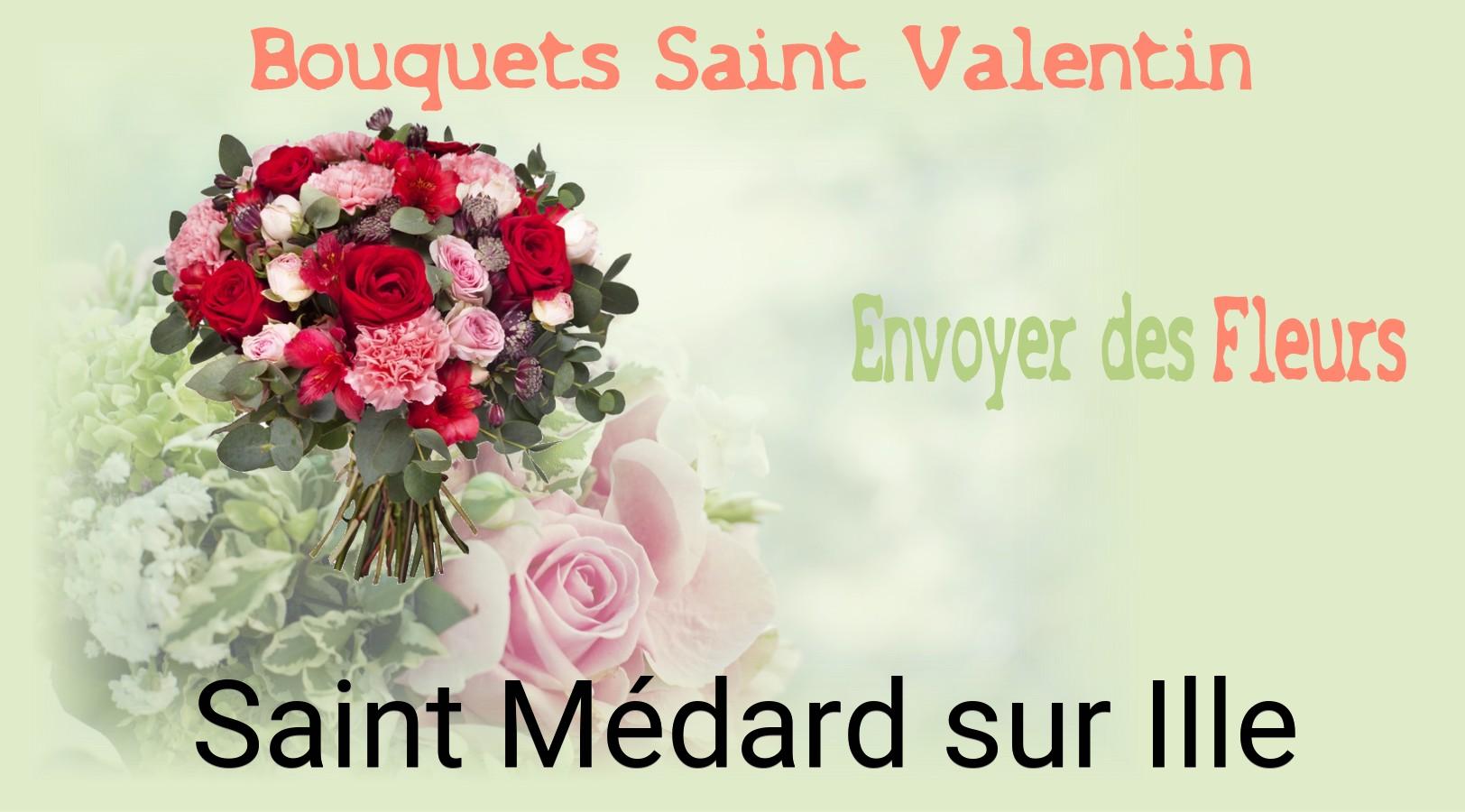 Roses de Saint-Valentin livrées à Saint-Médard-sur-Ille